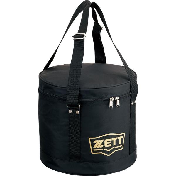 【送料無料】ゼット 野球 ボールケース ブラック ZETT BA1236 1900