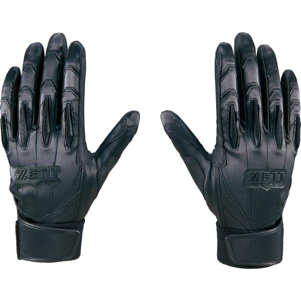 【送料無料】ゼット プロステイタス バッティンググラブ(両手用) ブラック ZETT BG13012HS 1900