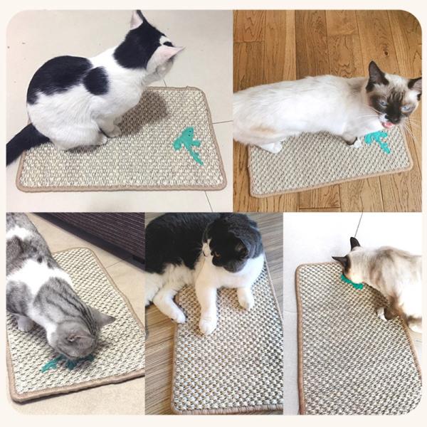 爪とぎ 猫 麻 マット 猫用 ネコ つめとぎ 爪研ぎ おしゃれ 猫グッズ Xl