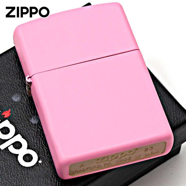 Zippo ジッポライター 無地 ピンク マット Pink Matte 塗装 238 メール便専用商品