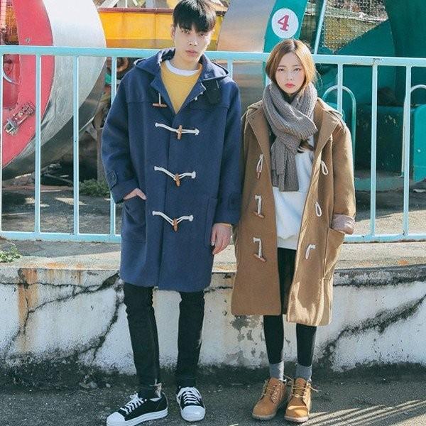 ダッフルコート メンズ レディース メルトンコート ロング トグルボタンコート ペアルック ジャケット 防寒着 ラシャ アウター ゆったり 秋冬 008 Jxk 001 Inotenka 通販 Yahoo ショッピング