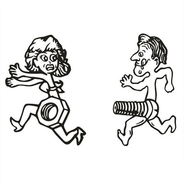 車 ステッカー 2枚セット カッティングステッカー デカール シール シート アメリカン 面白いステッカー 車用品 可愛いテッカー 015 Xsj Fuudo02 Inotenka 通販 Yahoo ショッピング