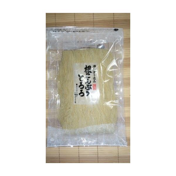 [Release date: October 10, 2000]品名　根こんぶ入とろろ原材料名　昆布、還元水飴、調味料（アミノ酸）、甘味料（ステビア）、増粘剤（プルラン）内容量　8０ｇ賞味期限　製造日より３００日保存方法　直射日光や高温多湿...