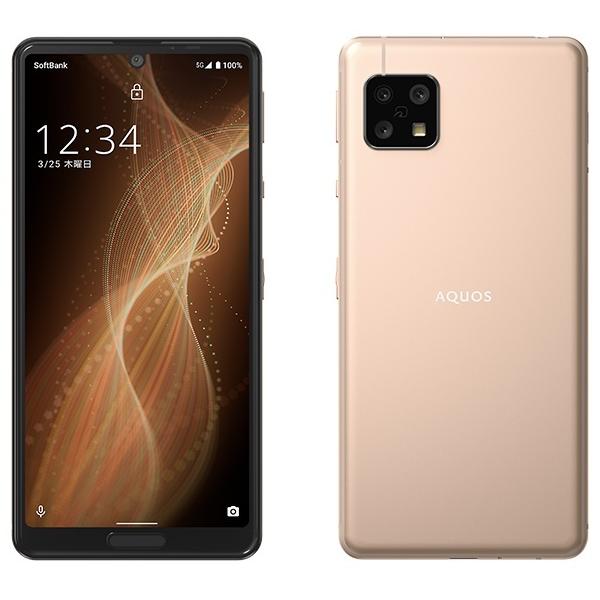 SHARP - 新品同様 AQUOS sense 5G A004SH ライトカッパー M222 AQUOS sense SIMフリー sense5G A004SH ライトカッパー [Light Copper