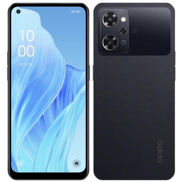 SIMフリー OPPO Reno9 A A301OP ナイトブラック RAM8GB ROM128GB 未使用品 [Night Black] Y!mobile版 スマートフォン