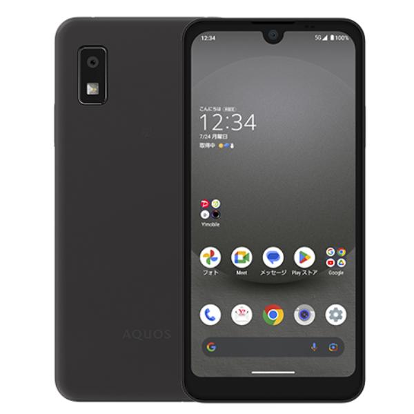 SIMフリー A302SH AQUOS wish3 ブラック [Black] Softbank 未使用 白ロム スマートフォン