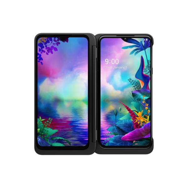 【美品】LG G8X ThinQ Dual Screen SIMロック解除済 LGの2画面スマホ「LG G8X ThinQ Dual Screen」が29,800円、訳