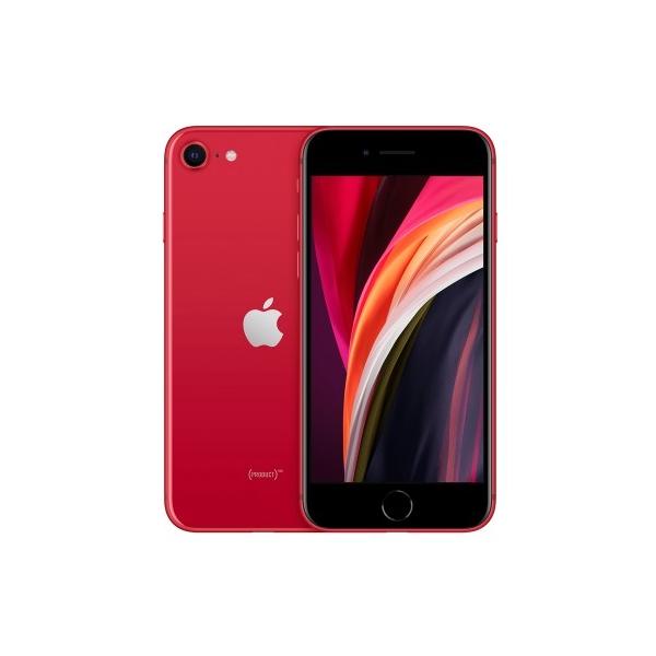 SIMフリー 未使用品 iPhoneSE(第2世代) 64GB プロダクトレッド [PRODUCT RED] 電源・イヤホン付属パッケージ MX9U2J/A Apple iPhone本体