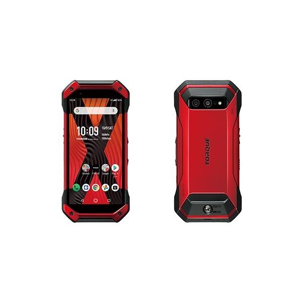 SIMフリー KYG01 TORQUE 5G au レッド [Red] KYOCERA 未使用品 白ロム