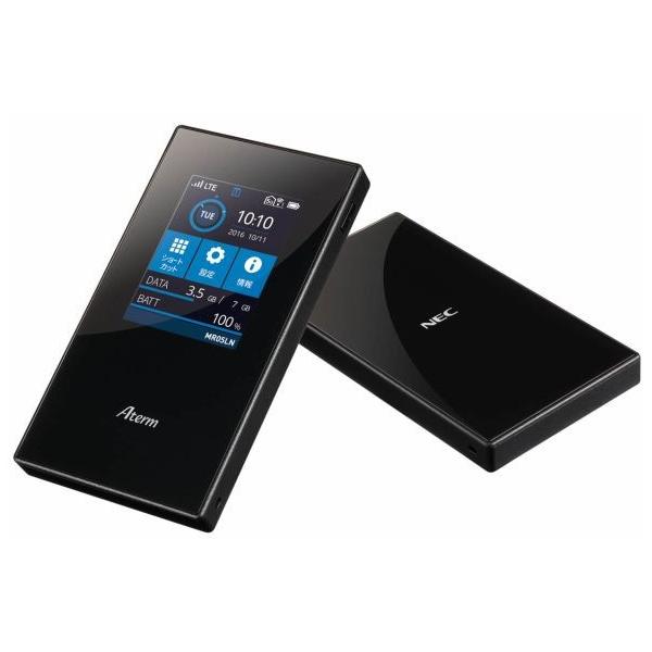 【aries_kof】新品未使用 Aterm MR05LN NEC MR05LN Aterm Mobile Router SIMFREE 黒 [Black] 未使用品