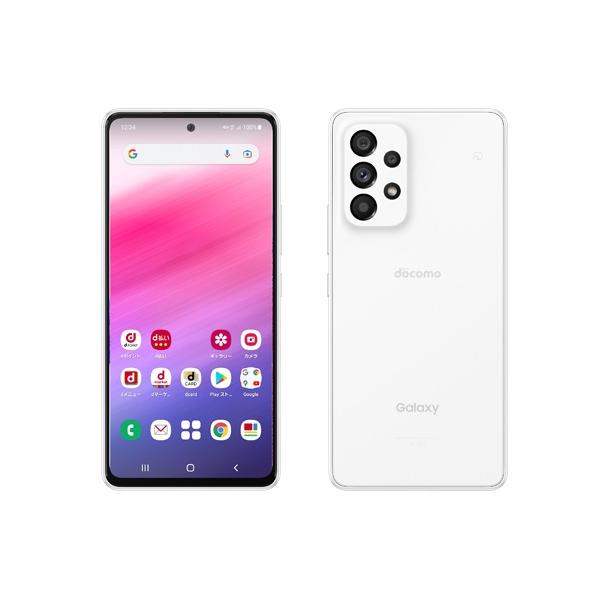 Samsung Galaxy A53 5G ホワイト SC-53A Samsung Galaxy A53 5G Awesome White 256GB + 8GB Dual-SIM
