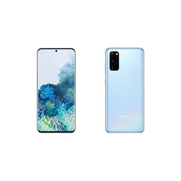SAMSUNG SIMフリー SCG01 Galaxy S20 5G クラウドブルー [Cloud