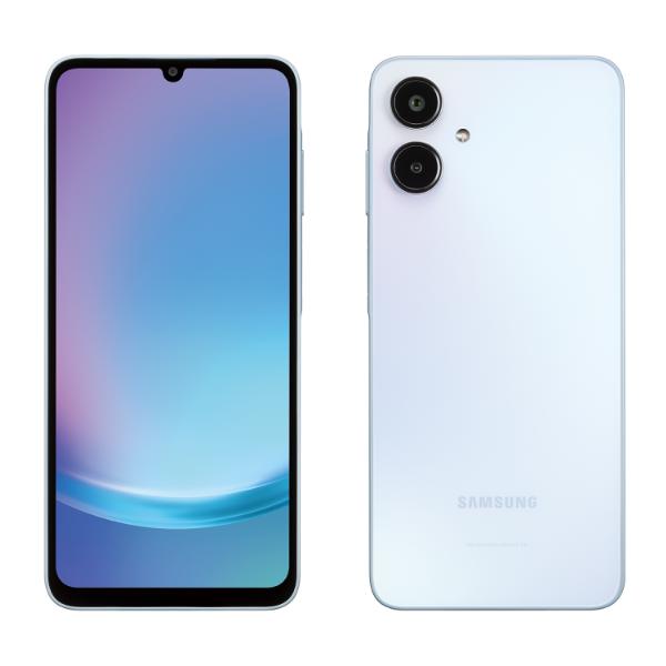 【訳あり・フィルム破れ】SIMフリー Galaxy A25 5G SCG33 ライトブルー [Light Blue] au 開封未使用品 Samsung 白ロム スマートフォン