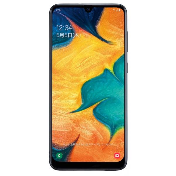 Galaxy A30 SIMフリー SCV43 ブラック [Black] Samsung 未使用品