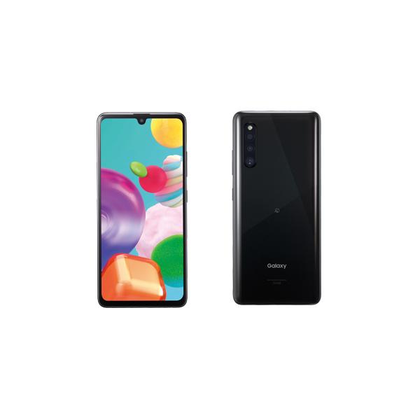 Galaxy A SIMフリー A41 SCV48 ブラック [Black] 新品未使用 Samsung