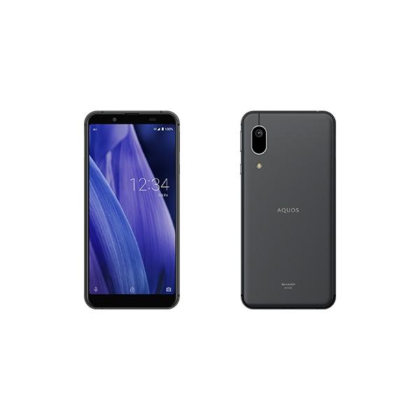 SIMフリー 新品未使用品 SHV48 AQUOS sense3 basic ブラック [Black