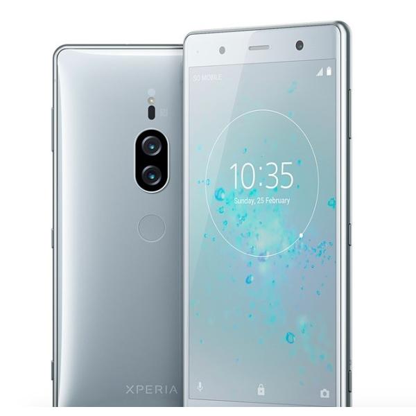 スマートフォン本体 Xperia XZ2 Premium SOV38 ChromeSilver Xperia SIMフリー SOV38 XZ2 Premium 青銀 [Chrome Silver] SONY