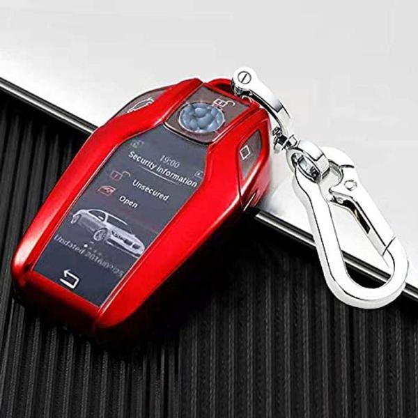 B706Kmwy BMW スマートキーカバー ケース リモコン キー カバー 高級 TPU軽量 シリコン キーホルダーー 鍵を守り 飾り
