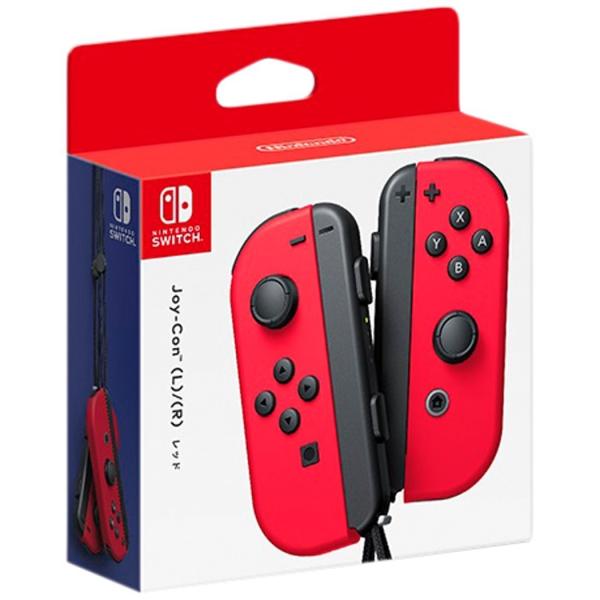在庫あり 通販 ニンテンドースイッチ 任天堂スイッチ コントローラー ジョイコン Joy Con L R レッド 赤 購入可能 通販 あきんどやメディアショップ 通販 Yahoo ショッピング