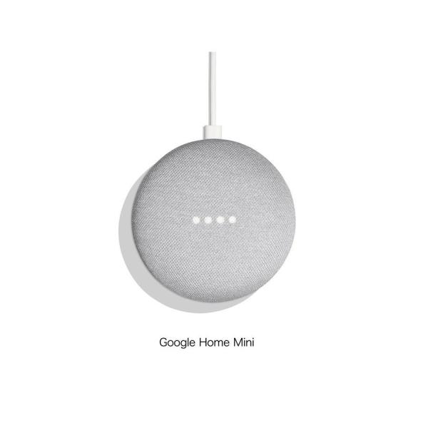 新品 グーグルホームミニ  チョーク チャコール グレー Google Home mini  スマホスピーカー 音声認識 ホームアシスタント