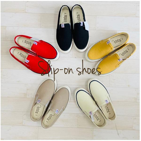 スリッポン レディース Hashed Coorde ハッシュドコーデ カットオフ