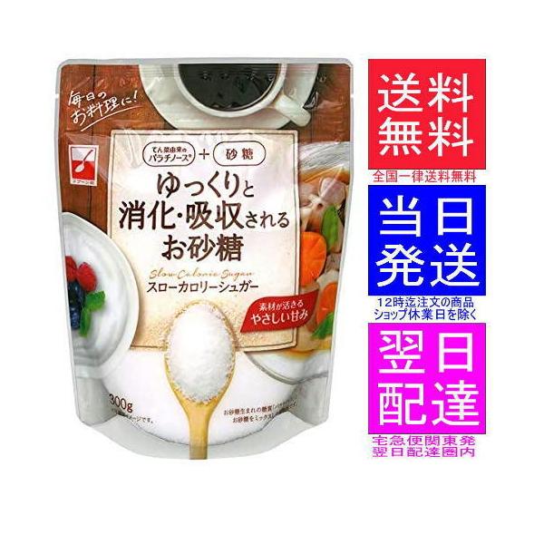 三井製糖 スプーン印 スローカロリーシュガー 300g × 1袋 送料無料!! 東京発宅急便翌日配達圏内は翌日着です!!