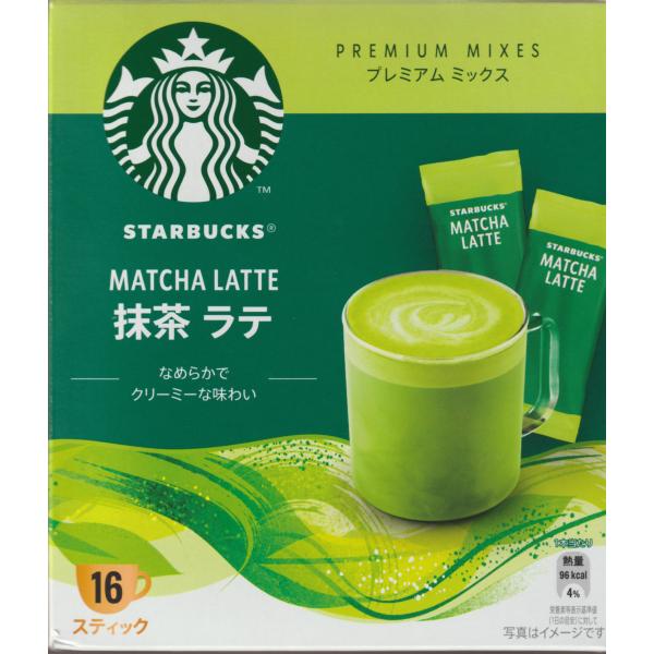 スターバックス プレミアムミックス 抹茶ラテ 16P×1箱,スティック,個包装