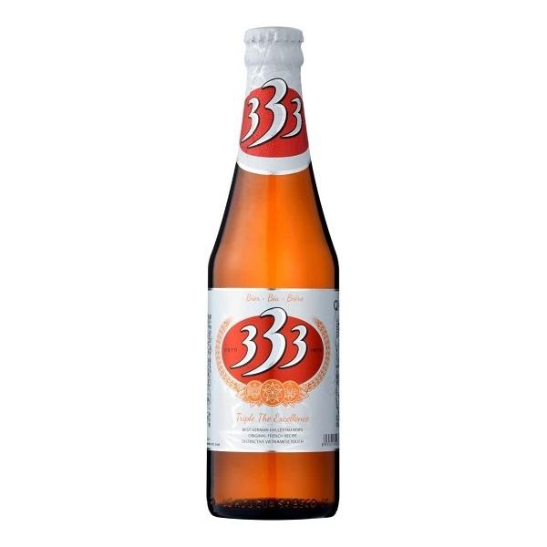 ベトナム333瓶ビール bia 333 (355ml×24本 ] akisa_10000503
