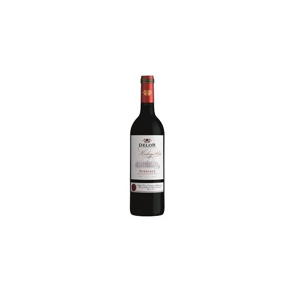 未開封　ボルドールージュ DELOR 1990年 フランスワイン デロー ボルドー ルージュ 赤 750ml Delor Bordeaux Rouge499704