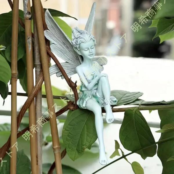 ガーデニング 庭 置物 妖精 玄関 大きい インテリア オブジェ