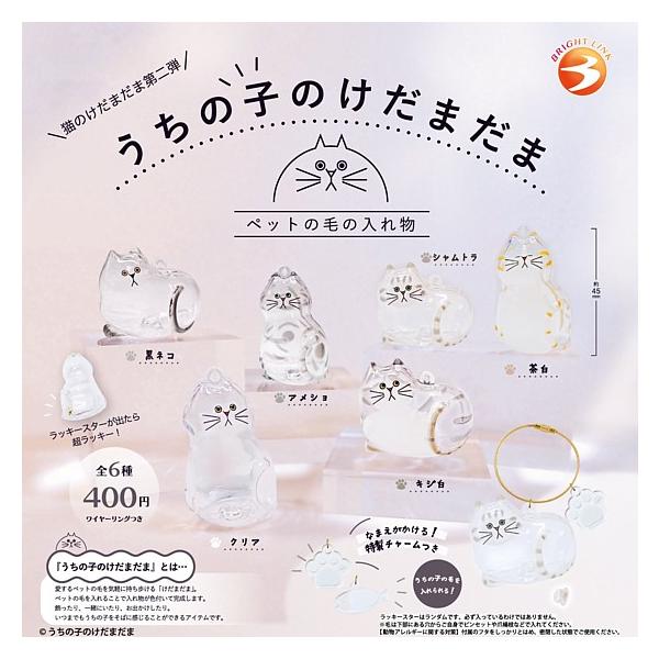 全6種フルセット (フルコンプ) [うちの子のけだまだま 猫のけだまだま 第二弾] ブライトリンク (カプセルトイ)