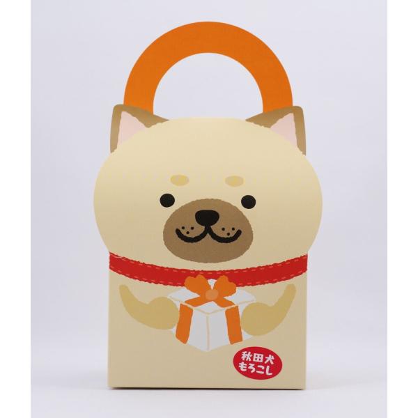 秋田の銘菓「もろこし」を、大人気の「秋田犬」のパッケージでラッピングしました。「もろこし」は、一口サイズで食べやすくなっていて、ちょっとした贈り物・お土産にオススメです。 ■製造者：合資会社　宮田製菓■原材料：砂糖（国内製造）、煎小豆粉■内...