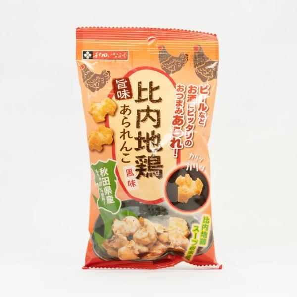 秋田いなふく米菓 あられんこ 比内地鶏風味