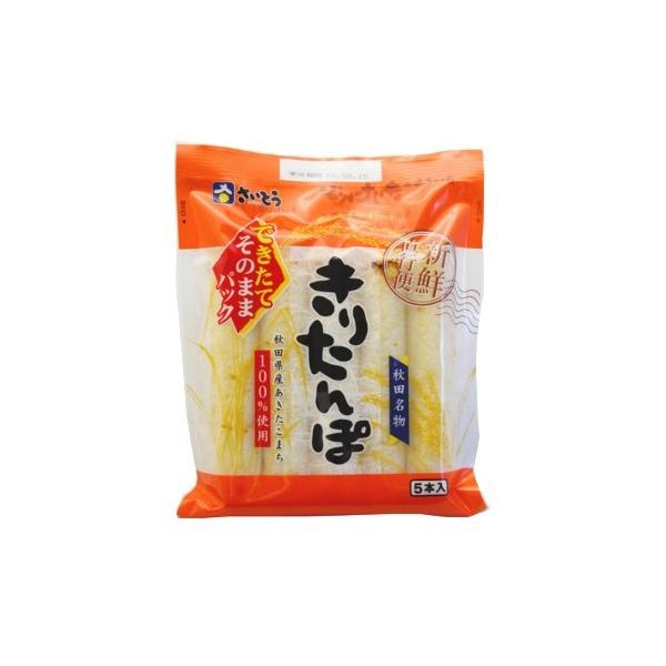 秋田市　斎藤昭一商店　きりたんぽ　おいしさ長持ち半生タイプ　真空５本入り