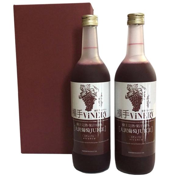 横手市　横手ヴァイナリ―　大沢葡萄ジュース 720ml×2本セット