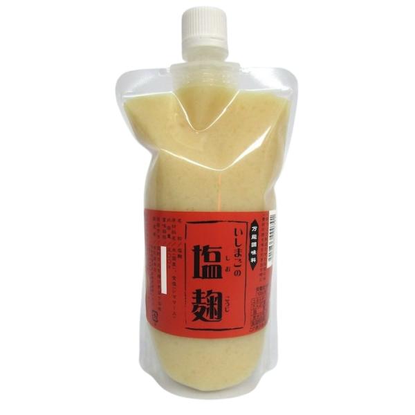 はじめは漬物のもととして、裏メニュー的に季節限定販売をしていた塩麹です県産あきたこまちで造った麹をゆっくりゆっくり熟成させた甘みと旨味はブームが落ち着いた現在でも人気継続中！です石孫本店の味噌と同じ米麹を、沖縄の塩シママースと合わせ６ヶ月以...