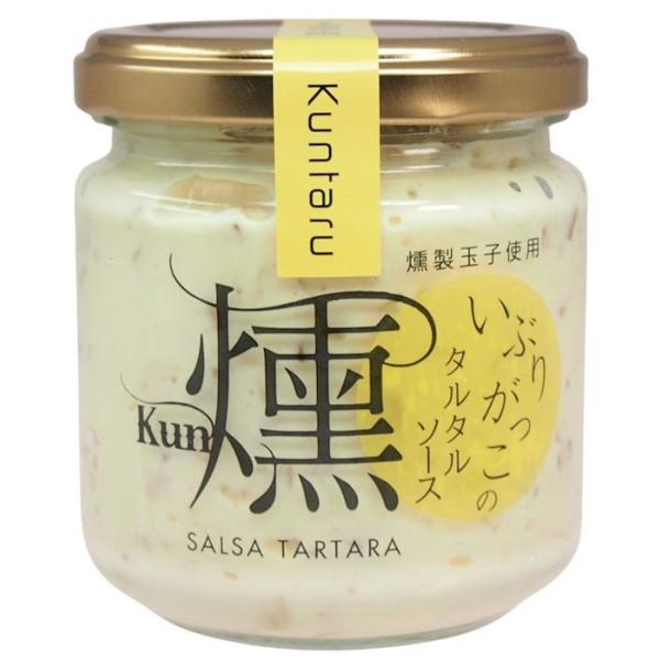 揚げ物との相性抜群のタルタルスースです自社製の刻んだいぶりがっことマヨネーズ、秋田県産の卵を使用した燻製玉子を和えて作った、漬物屋ならではのタルタルソース、いぶりがっこのほどよい塩味、酸味と甘みが調和した濃厚な味わいです【社員さんに試食して...