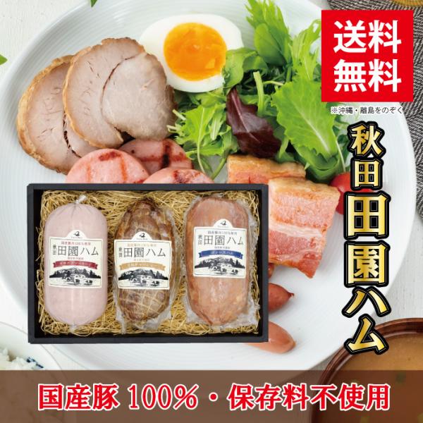 田園 ハムセット 贈答品 ギフト 秋田 DA-I4 ウィンナー ソーセージ