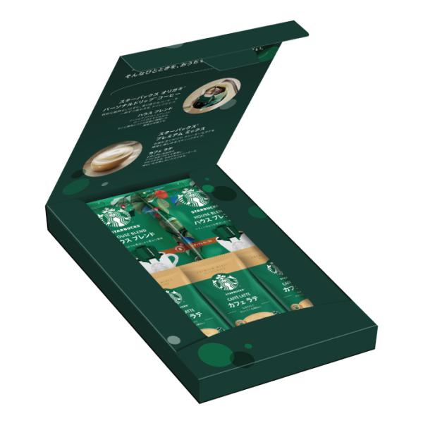 メール便 スターバックス コーヒーアソートギフト SBE-10B ドリップコーヒー＆スティックタイプ