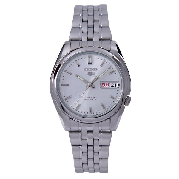 �Z�C�R�[ SEIKO 5 �r���v �C�O���f�� �������� �V���o�[�J���[ SNK355K1 �����Y �t�A���i