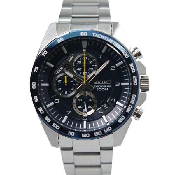 希少 セイコー イタリアンツナ SEIKO クロノグラフ 腕時計 100m防水 セイコー逆輸入 SEIKO クロノグラフ ブラック 腕時計 メンズ