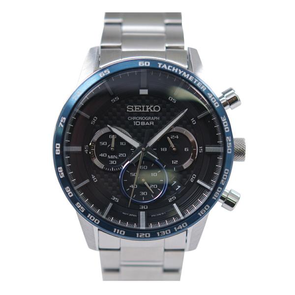 SEIKO ソーラー腕時計 ブラック 100M(価格＄295.00)美品 箱あり SEIKO|ソーラー腕時計|HARDOFFオフモール（オフモ