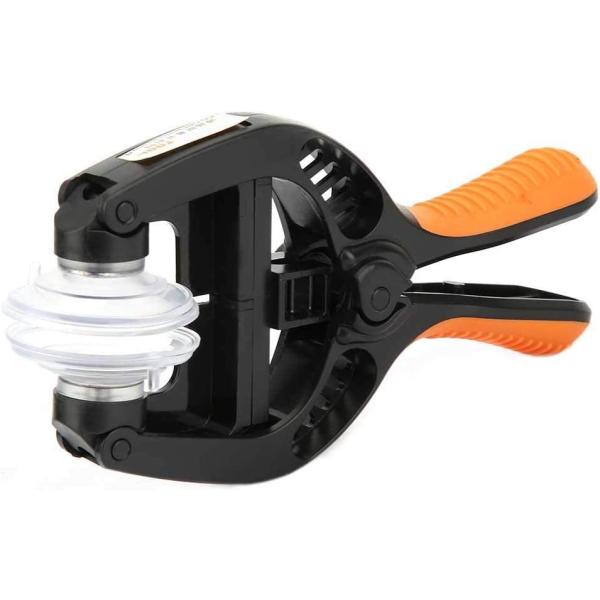 滑り止めの質感で設計された環境に優しいプラスチック製。強力な吸引力を備えた2つの吸引カップを使用すると、スクリーンを簡単かつ迅速に取り外すことができます。滑りにくい質感のあるグリップを備えた人間工学的に設計されたハンドルで、快適な持ち方を可...