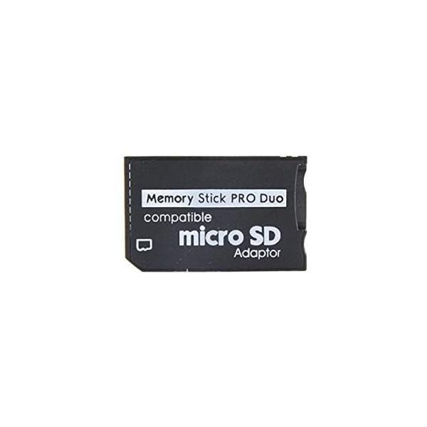microSDカードをメモリースティック PRO Duoに変換するアダプタ（MagicGate（マジックゲート）非対応）microSD/microSDHC/microSDXCに対応（ご利用の機器により対応可能な容量が異なりますのでご注意下さ...