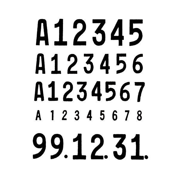 ダンボール用ナンバリング8桁3様式 M328 木材 1台 Ts1 革 Ds Akショップ ライオン事務器 店