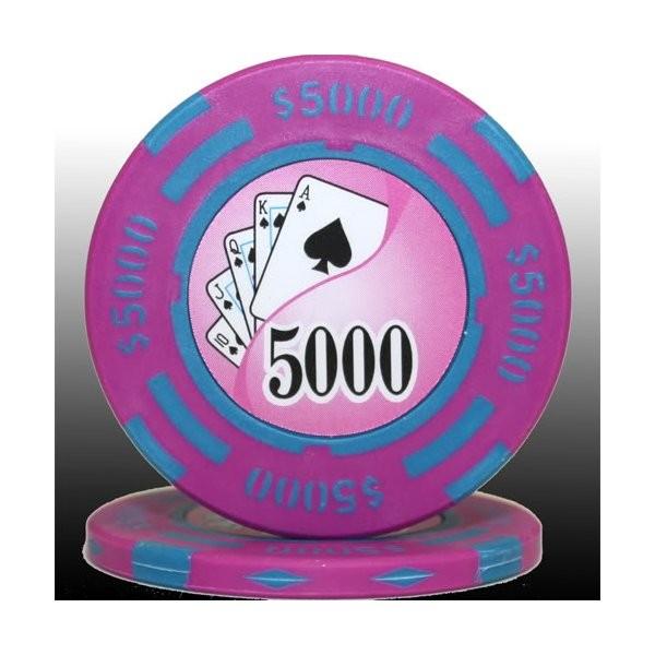 フォースポット チップ 5000 25枚セット カジノチップ ポーカーチップ Ds Akショップ Yahoo 店 通販 Yahoo ショッピング