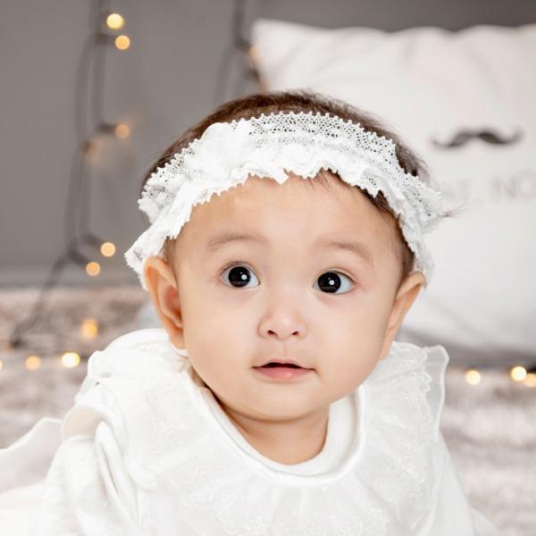赤ちゃんの城 ヘアバンド ベビー ヘアアクセサリー 日本製 ヘッド