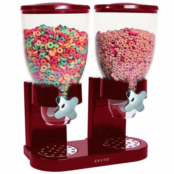 [u fAhCt[hfBXyT[ bh@Zevro Dual Dry Food Dispenser, Red GAT203