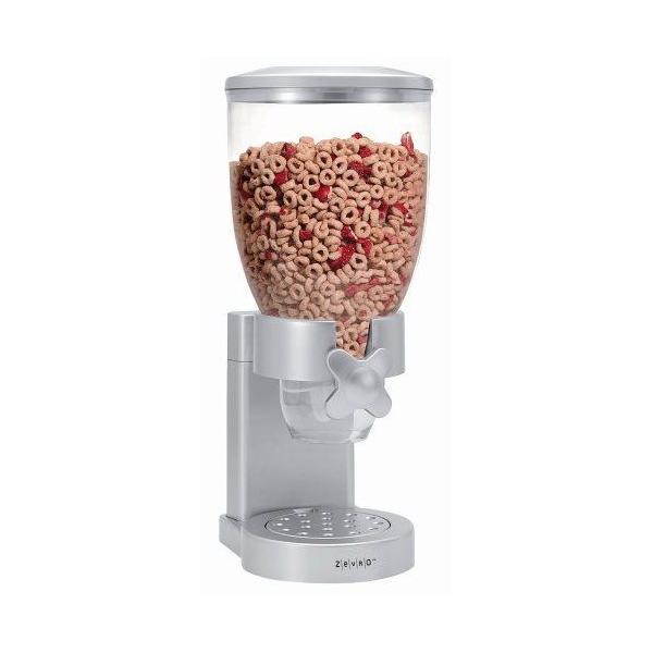 [u hCt[h VOfBXyT[ Vo[@Zevro Single Dry Food Dispenser, Silver GAT102