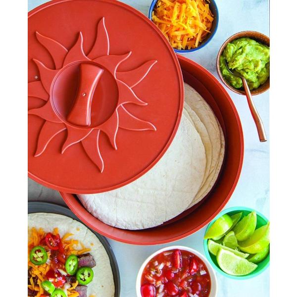 トルティーヤ ウォーマーケース トルティーヤケース 直径25ｃｍ ノルディック 保存容器 Nordic Ware Tortilla Warmer タコス ケサディーヤ Buyee 日本代购平台 产品购物网站大全 Buyee一站式代购 Bot Online